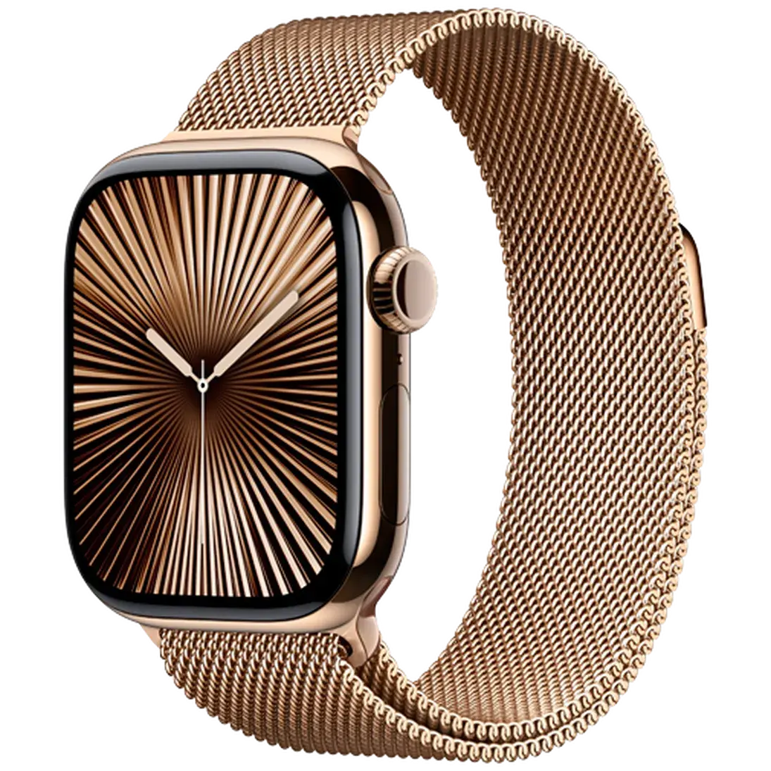 Apple Watch Series 10 4G 42mm Gold Titanium (Bracelet Milanais Dorées) Apple