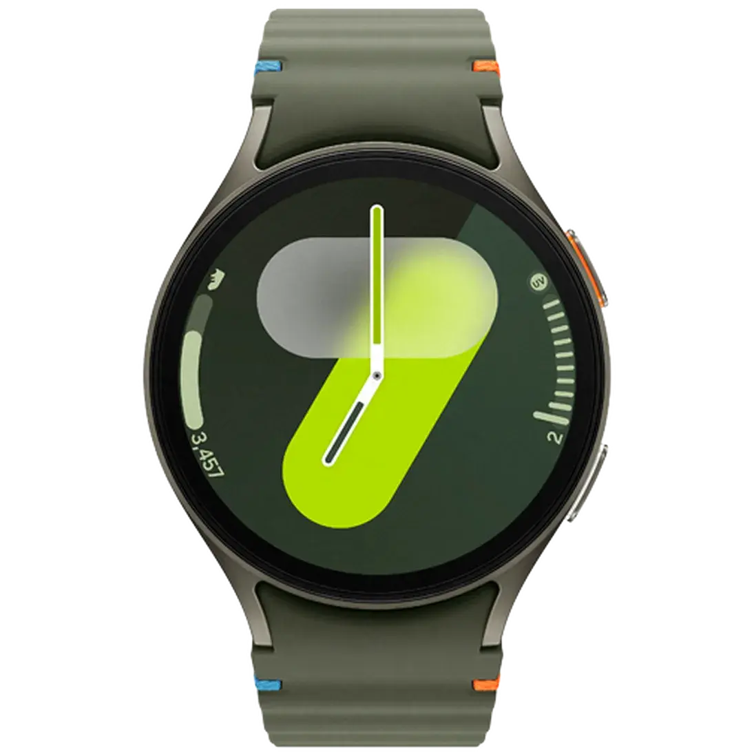 Samsung Galaxy Watch 7 44mm Vert (Bracelet En Silicone Vert) SAMSUNG