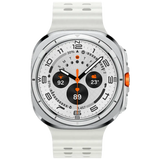 Samsung Galaxy Watch Ultra Titanium Blanc (Bracelet En Silicone Blanc) SAMSUNG