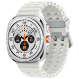 Samsung Galaxy Watch Ultra Titanium Blanc (Bracelet En Silicone Blanc) SAMSUNG