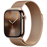 Apple Watch Series 10 4G 42mm Gold Titanium (Bracelet Milanais Dorées) Apple