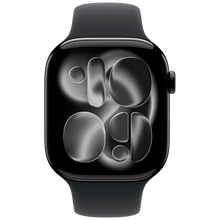 Apple Watch Series 11 42mm Noir (Bracelet Silicone Noir S/M) Apple