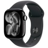 Apple Watch Series 11 42mm Noir (Bracelet Silicone Noir S/M) Apple