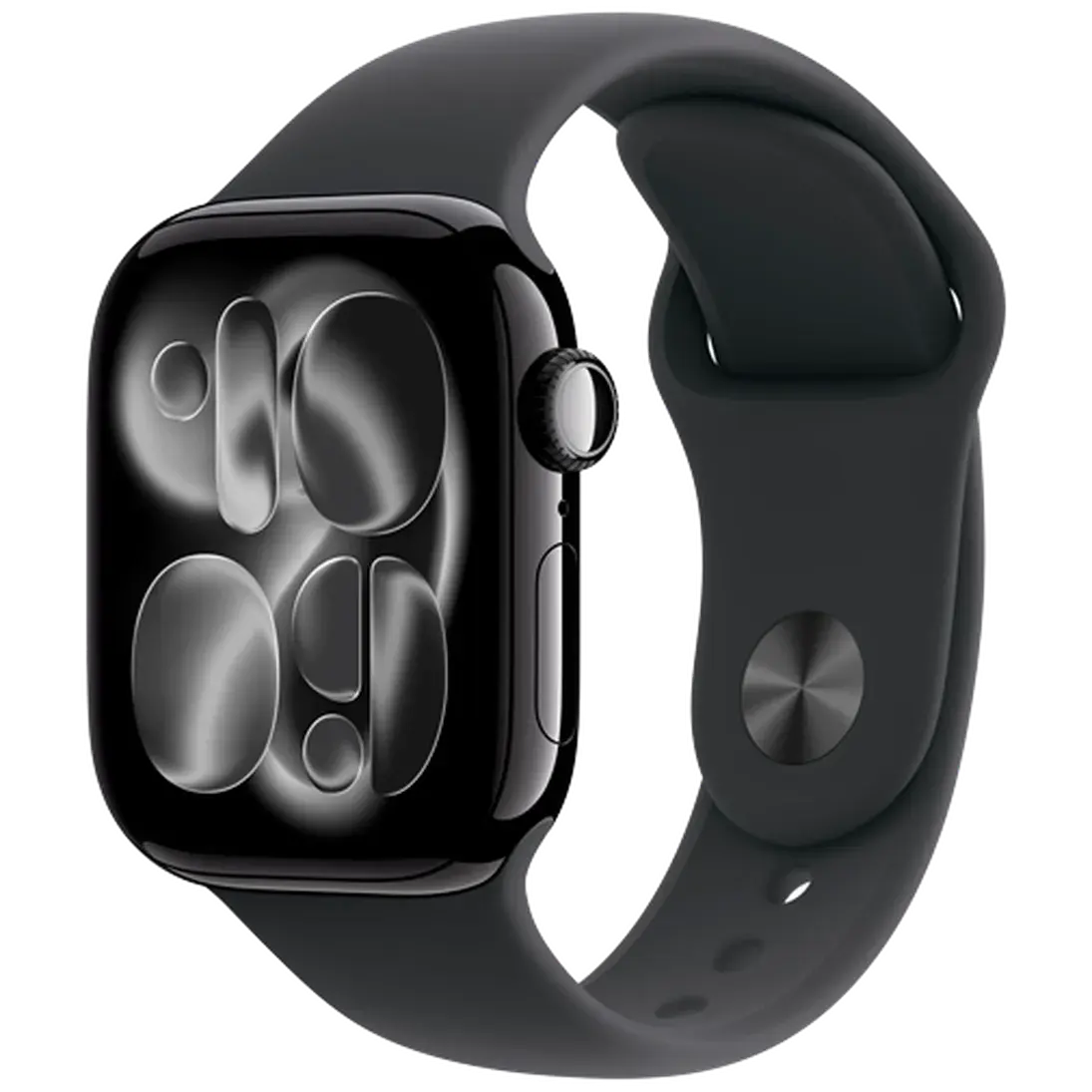 Apple Watch Series 11 42mm Noir (Bracelet Silicone Noir S/M) Apple